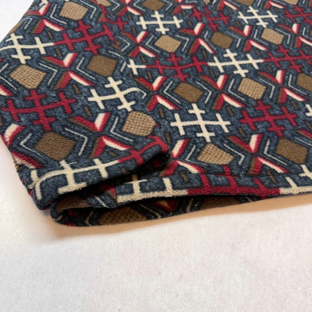 Vintage Woolrich Fleece Pullover Mens‎ XL Aztec Print Southwest 1/4 Zip 90s